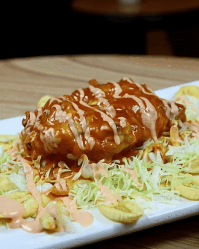 Pollo con Tajadas