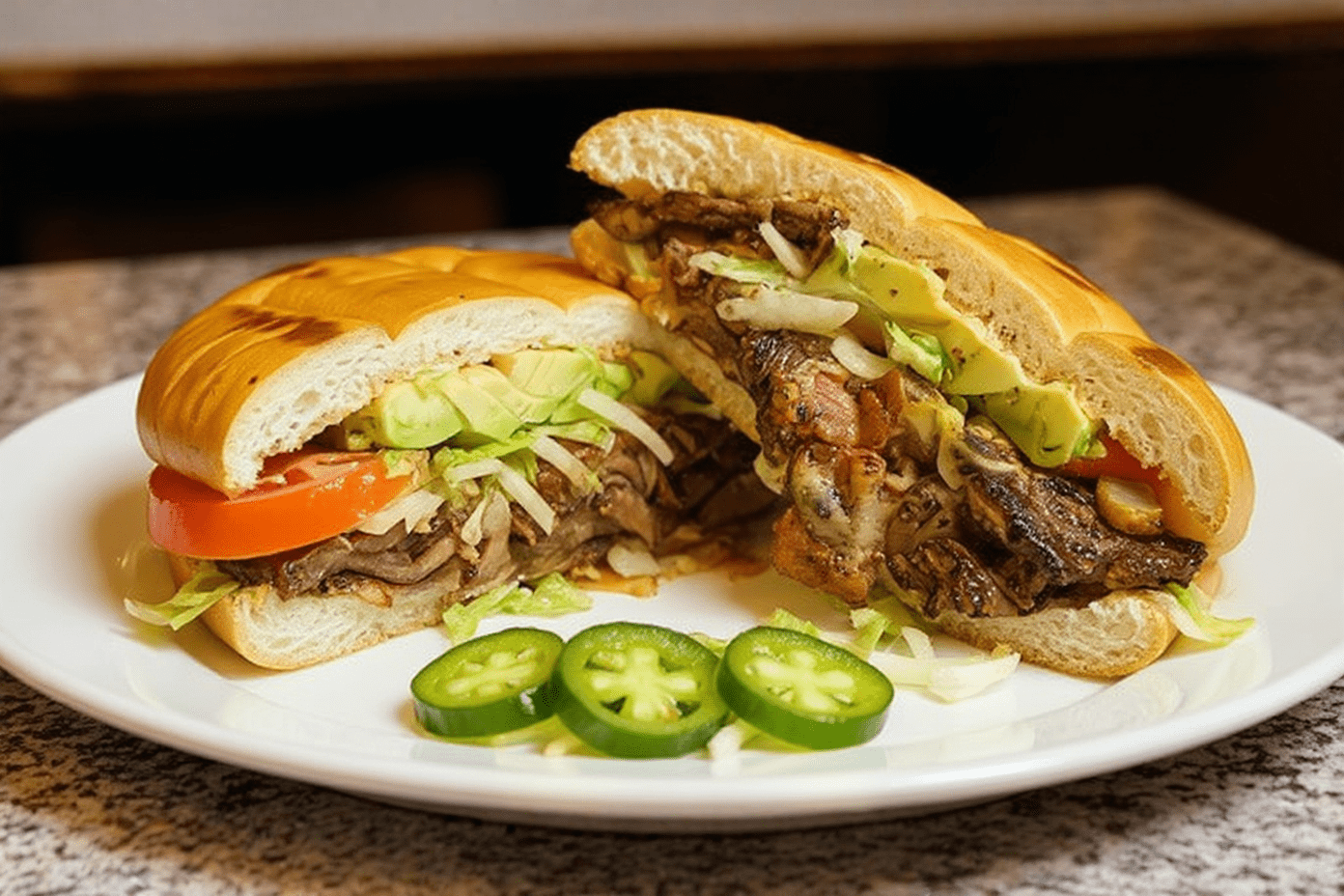 Descubre el auténtico sabor latino en Los Amigos Latin Grill. Disfruta de nuestras deliciosas tortas mexicanas y comida salvadoreña en Forest Park, GA.